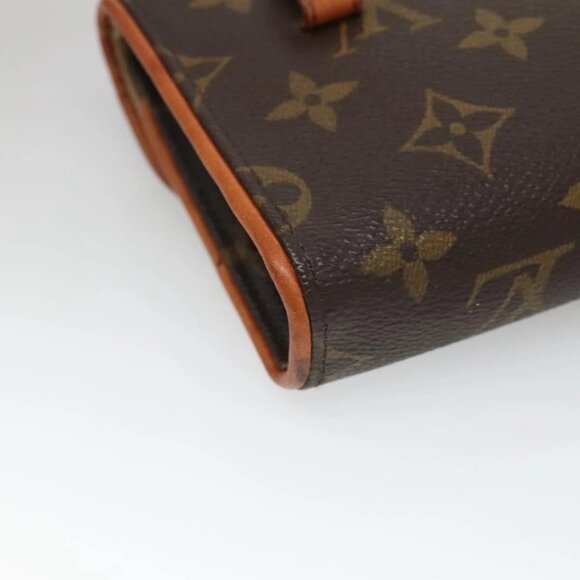 LOUIS VUITTON Monogram Pochette Florentine Waist Bag M51855 LV Auth BA3938 - Picture 3 of 16